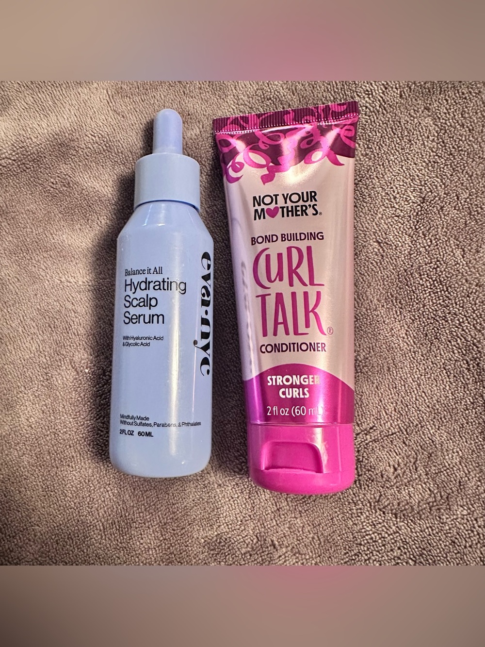 NWT Haircare Bundle- Hydrating Scalp Serum & Mini Travel Size Conditioner